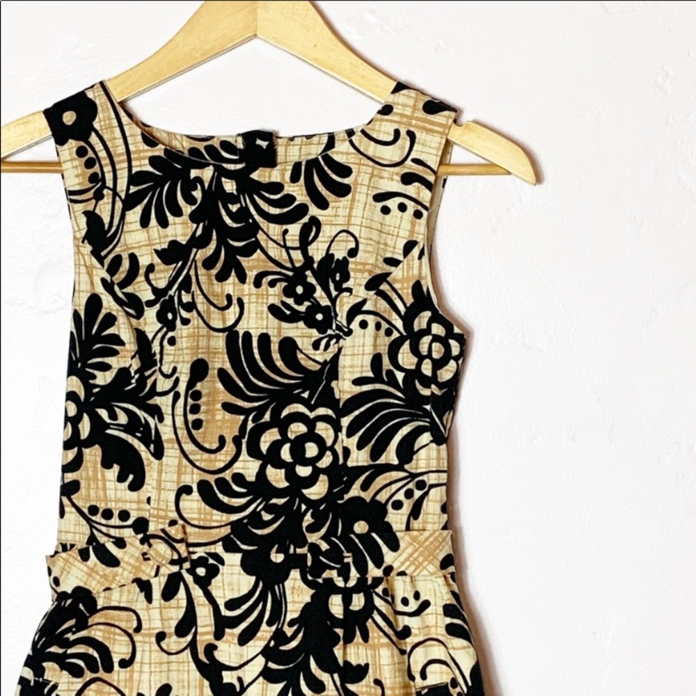 Anthropologie Tabitha Floral A-Line Dress (O3371)